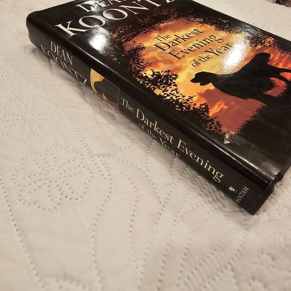 Dean Koontz "The Darkest Evening Of The Year" Hardcover 2007 Bantam Book - Picture 6 of 10